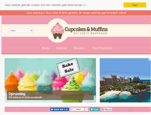 Tablet Screenshot of cupcakesenmuffins.nl
